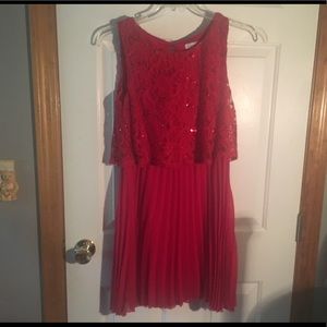 Cute Cherry Red Summer Dress